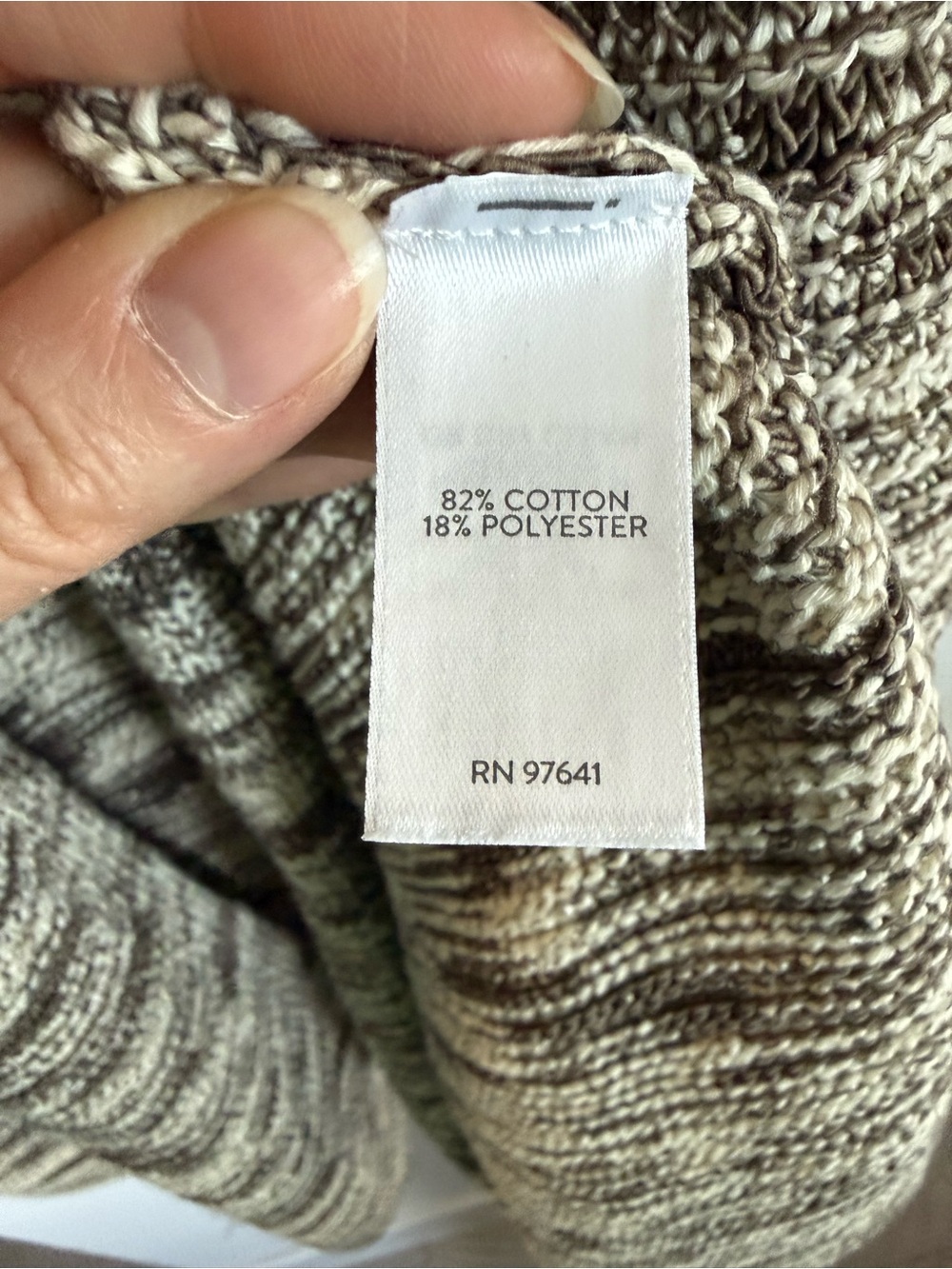 NWT J. Jill Pure Jill Space Dyed Open Front Cardigan Size XL - Picture 4 of 5